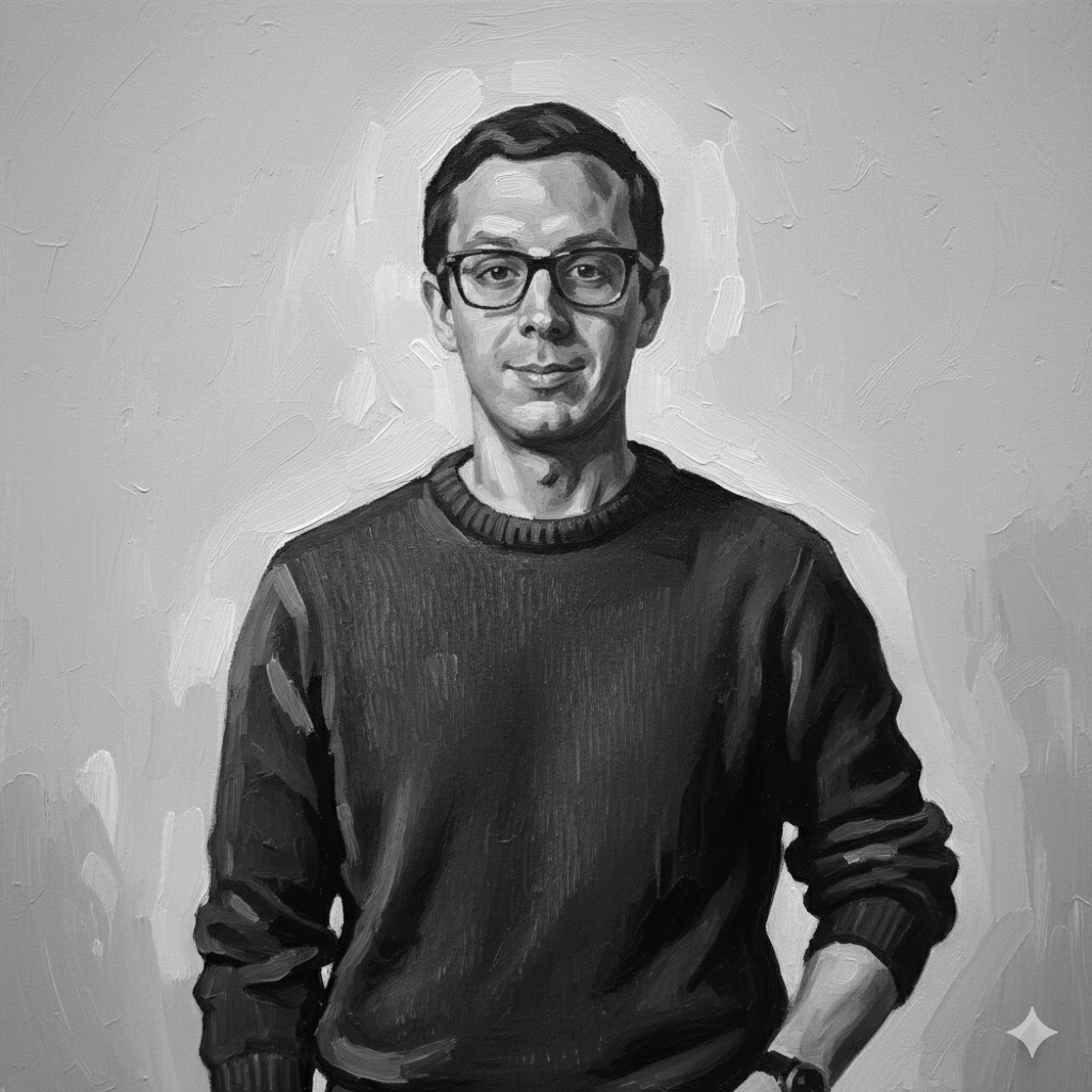 Fotografía en blanco y negro del autor, Edmundo Spohr